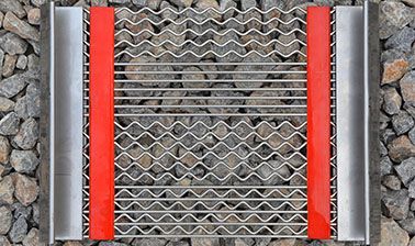 Toile de criblage, autonettoyante / Toiles anticolmatantes / Grille anticolmatante