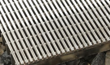 Grille de filtration et d’essorage / Grilles à fissures bouclées ou soudées / Cylindres ou crépines en grilles à fissures