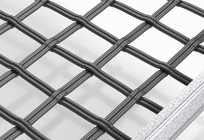 Mailles de crible en fil tissé / Toiles de criblage tissés / Grille en fil tissé à double serrage