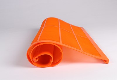 Crible fin en polyuréthane