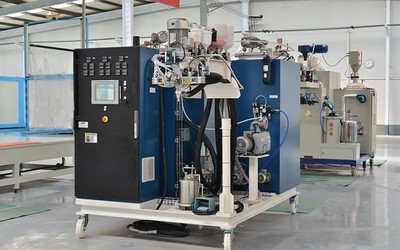 Atelier pour crible en polyuréthane et toile de criblage anticolmatante